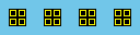 tetris dx yellow square tetromino